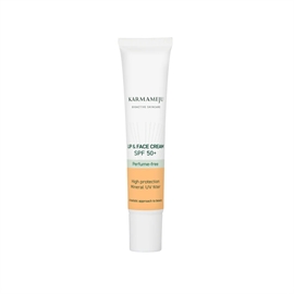 Karmameju Lip & Face Cream SPF 50 hos parfumerihamoghende.dk 